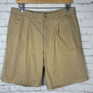 Callaway Warbird Pleated Mens‎ Tan Golf Chino Shorts size 34 CS 65317